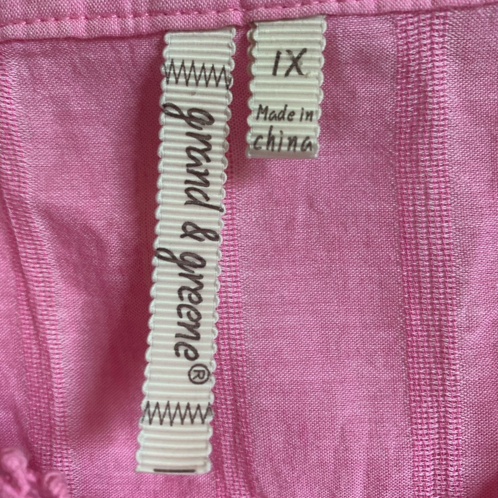 Pink Summer Top with Tassels - Picture 3 of 3